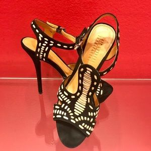 * Authentic Eric Rutberg Transparent
“Aztec” heel